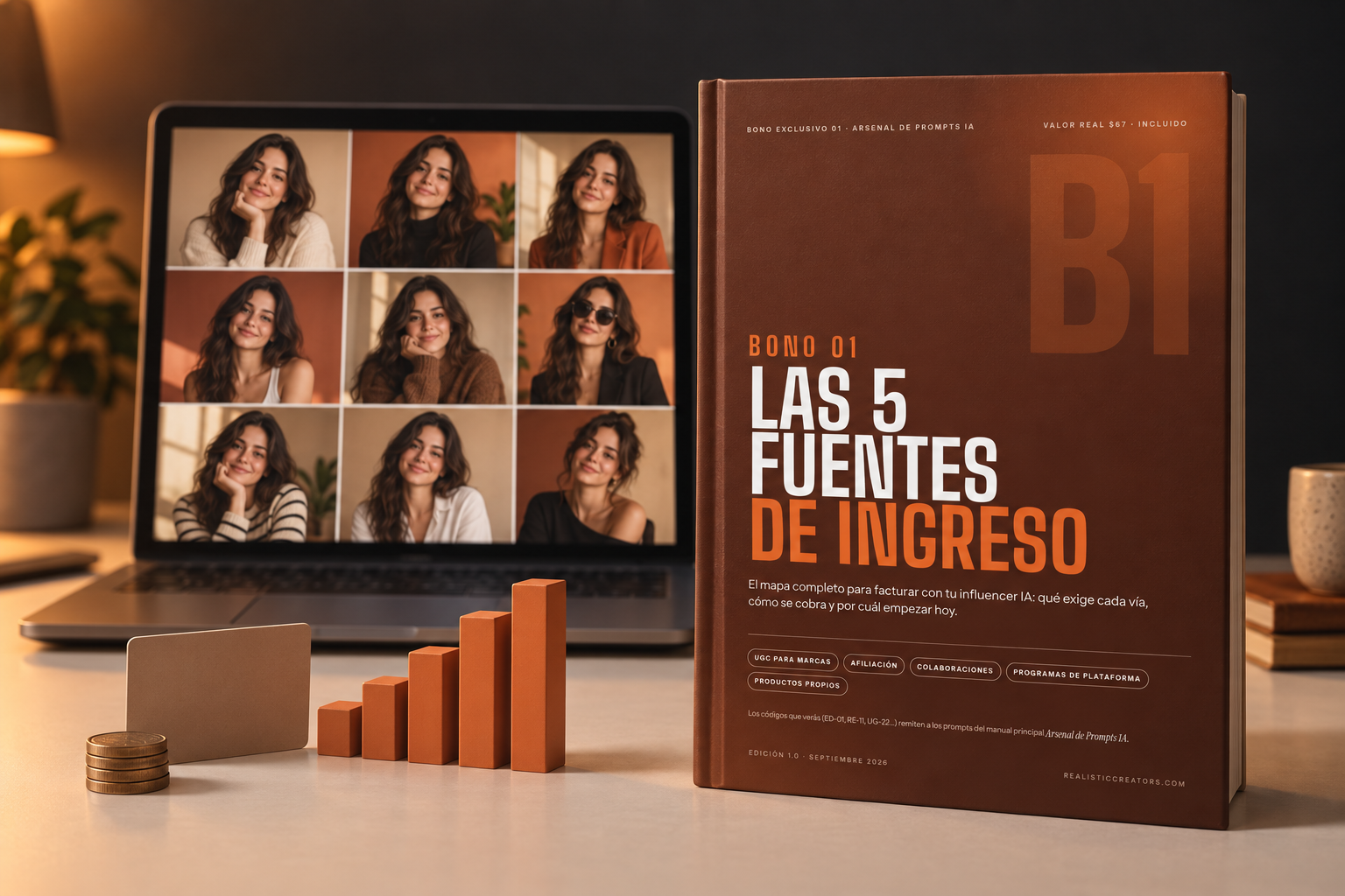 Portada del Bono 01: Las 5 fuentes de ingreso